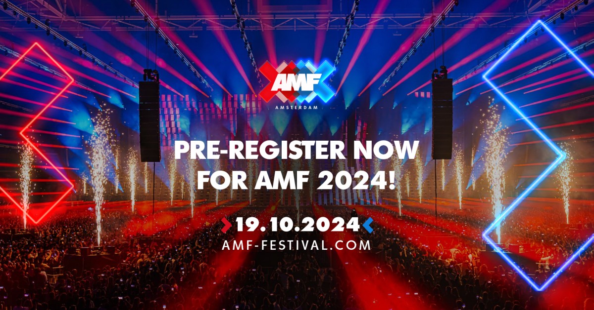 Start voorverkoop AMF Amsterdam 2024