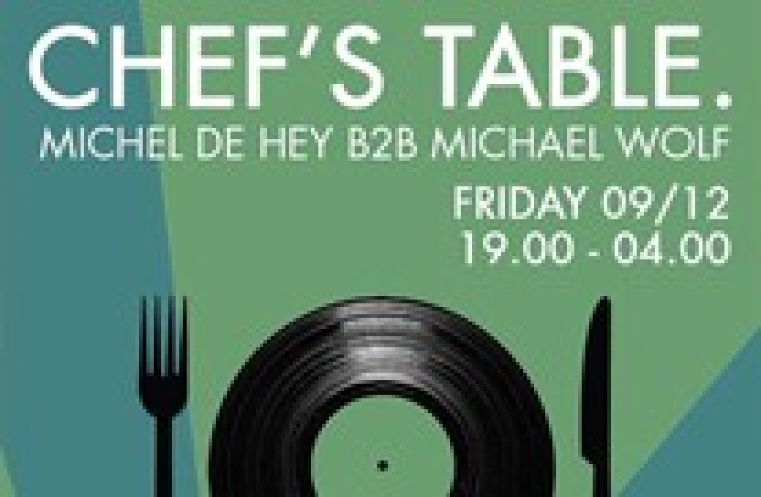 Party nieuws: Michel de Hey kookt 6-gangen diner bij Chef's Table